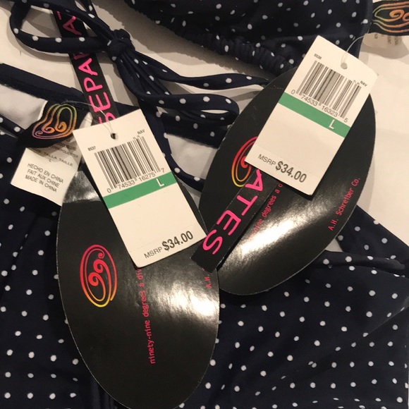 Ninety-nine Degrees 2pc bikini Size L - Picture 6 of 6